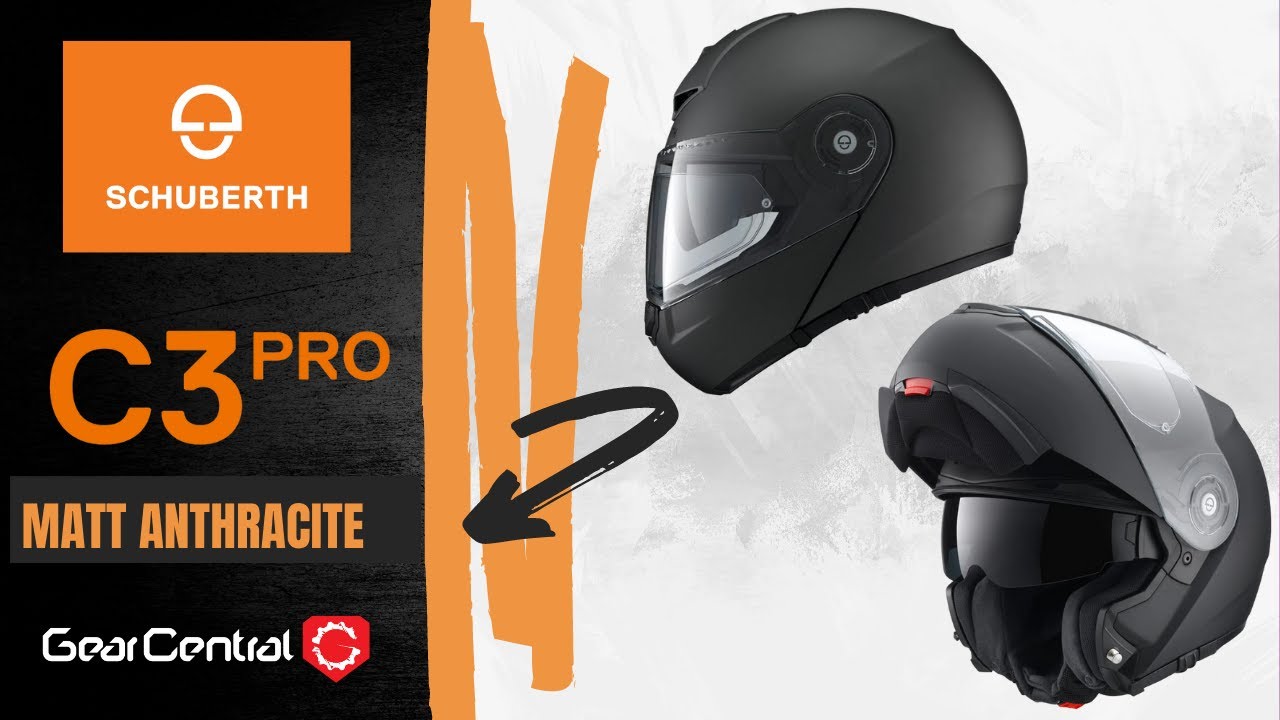 CASCO SCHUBERTH C3 PRO MATT ANTHRACITE/GEAR CENTRAL