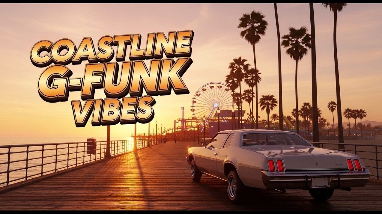 West Coast G-Funk Sunset Drive 🌅 Smooth Funk Vibes for Relax & Cruise