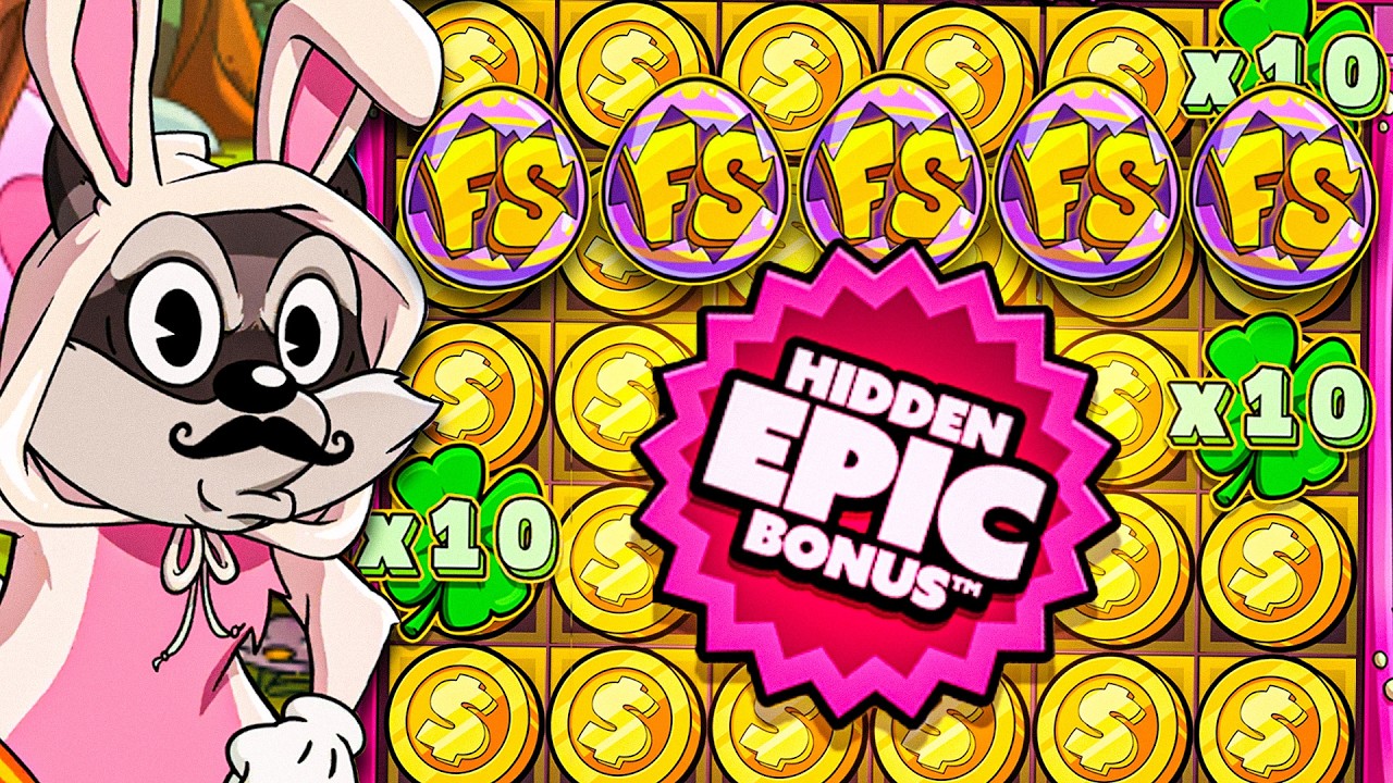 I SPUN INTO EPIC HIDDEN BONUS ON *NEW LE BUNNY* SLOT