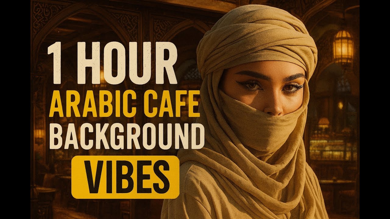 1 Hour Arabic Cafe Background Vibes | Relaxing Oud & Coffeehouse Ambience