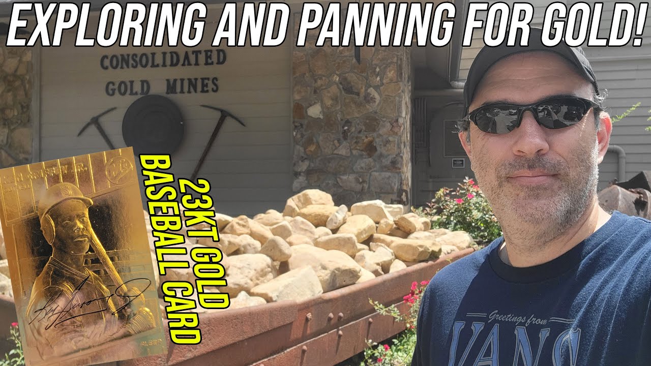 Exploring and Panning for Gold in the Consolidated Gold Mine - Dahlonega, GA #gold #tour