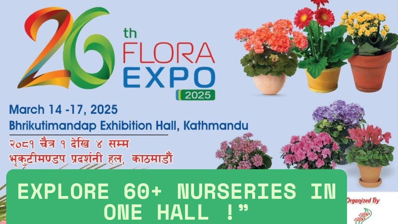 Explore 60+ nurseries in one place. Nepal biggest flower expo 2025