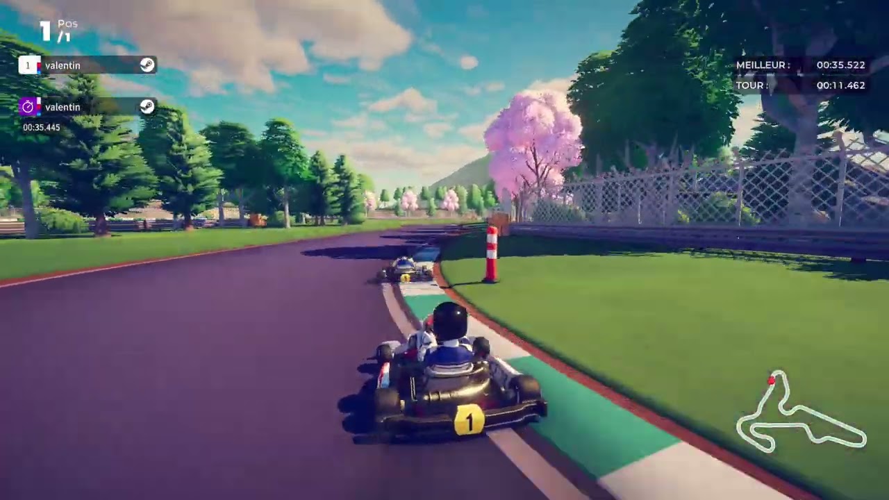karting super star contre la montre !