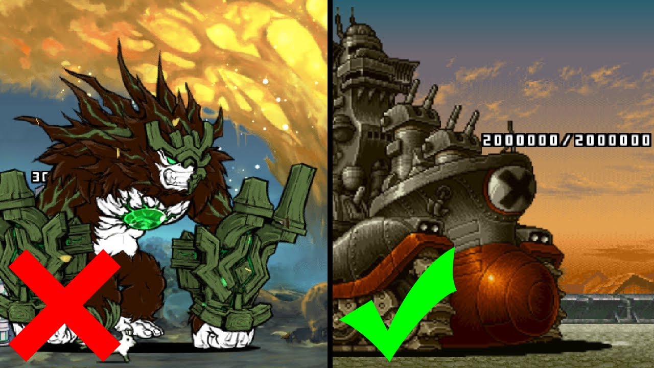What if enemy base become enemy unit (Battle Cats Ultimate)