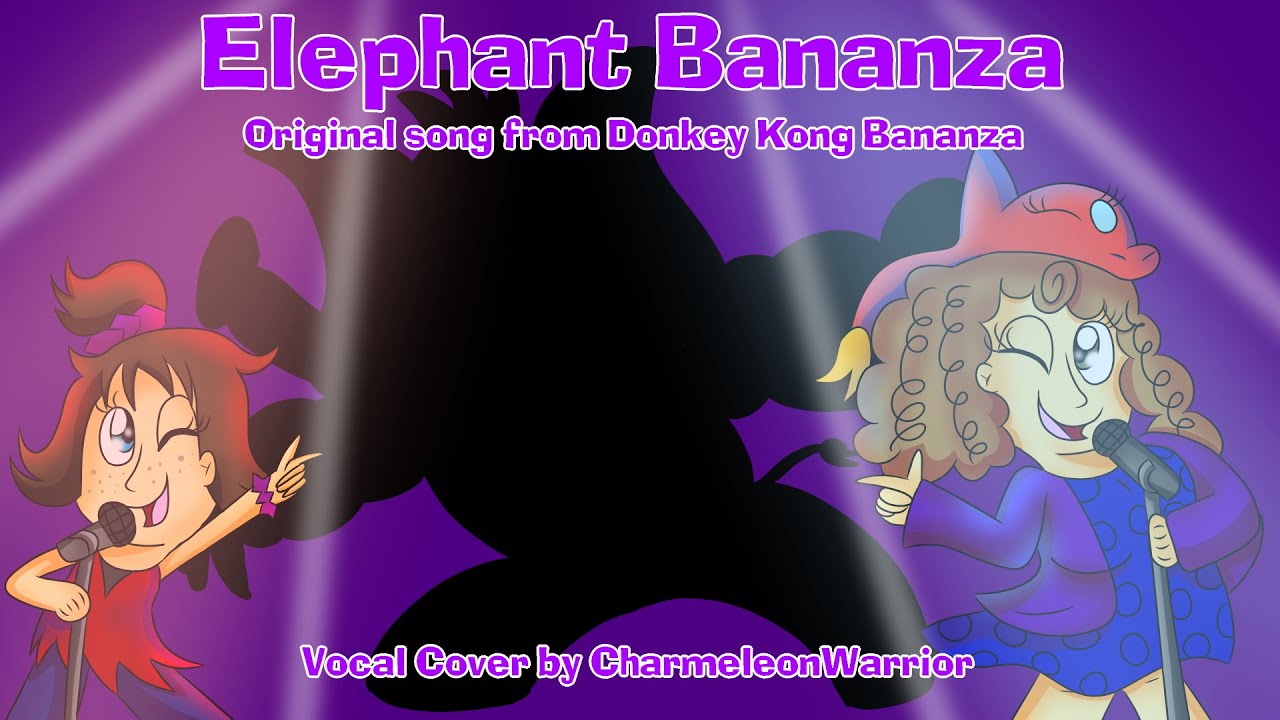 Donkey Kong Bananza: Elephant Bananza Cover