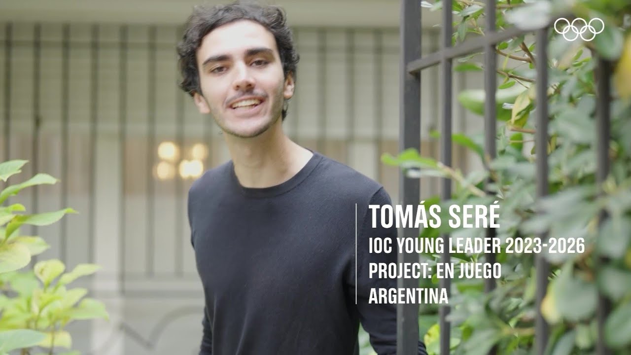 Meet the IOC Young Leaders 2023-2026 - Tom&aacute;s Ser&eacute; from Argentina