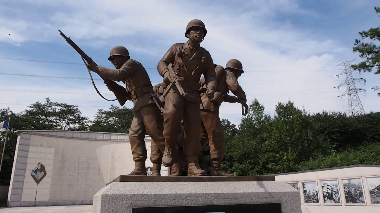 French Army War Monument 프랑스군참전기념비 (Korean War)