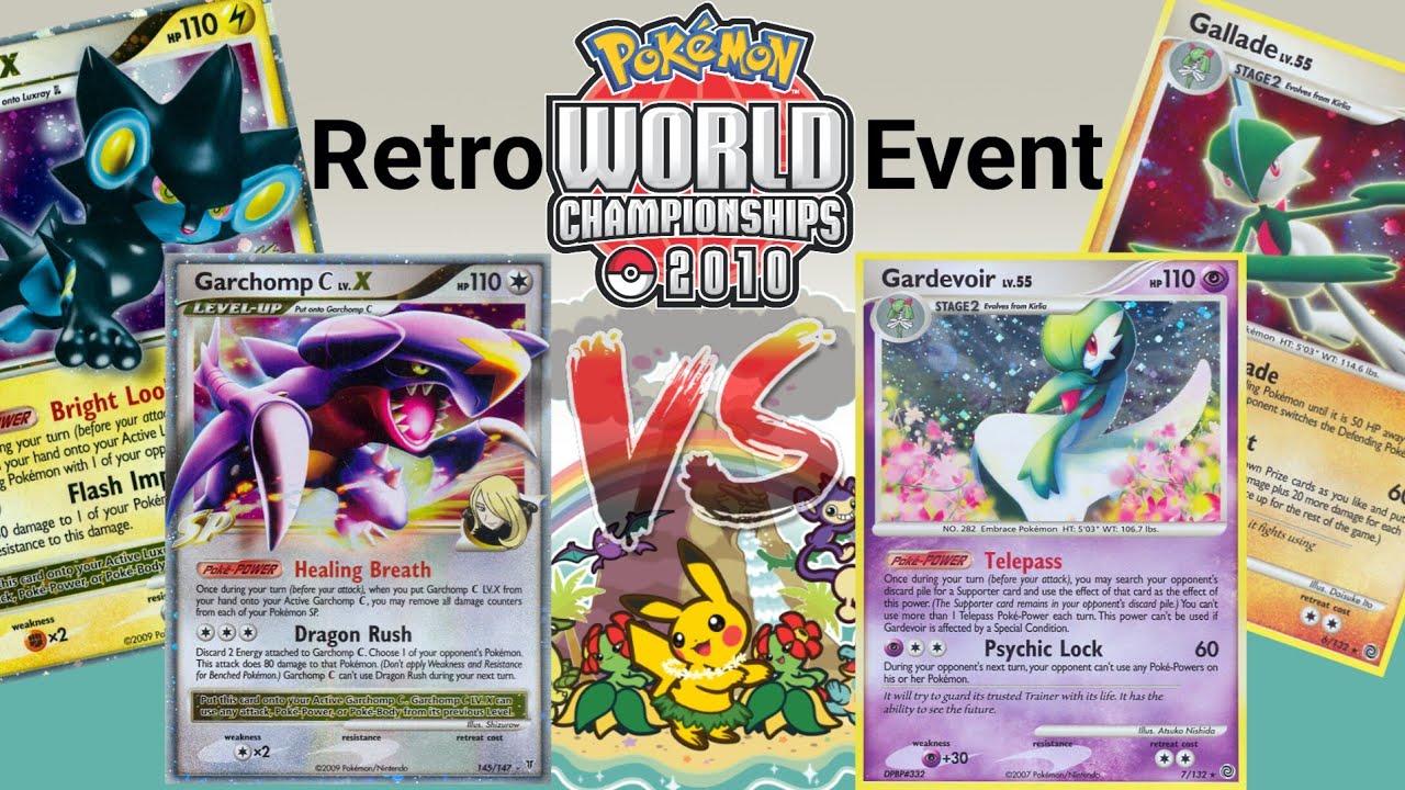GardeGallade VS LuxChomp Worlds 2010 Friday Night Retro#02 Round 1
