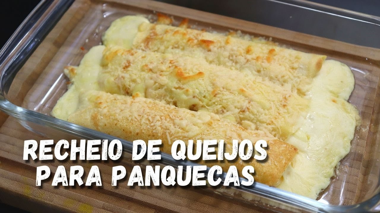 Recheio de queijos para panquecas! | Cozinha básica | Chef Zeca