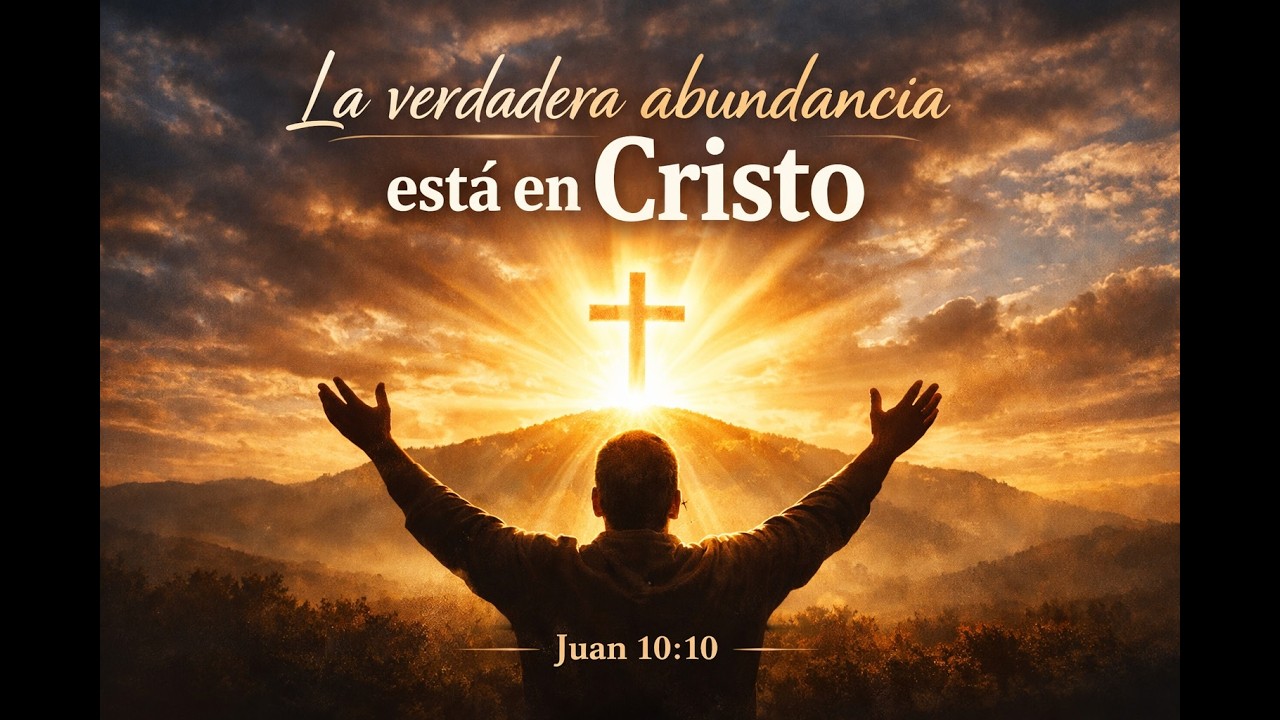 La verdadera abundancia está Cristo.