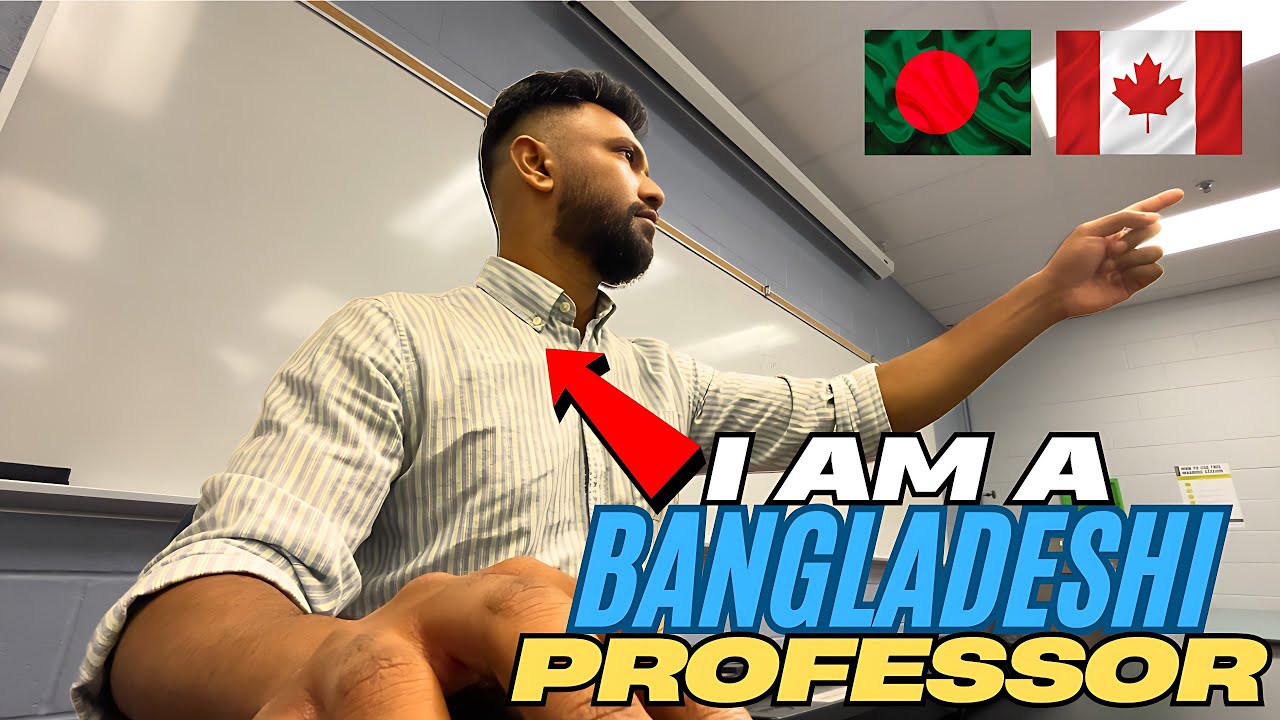 A Day In The Life Of A BANGLADESHI Professor In CANADA 🇧🇩🇨🇦