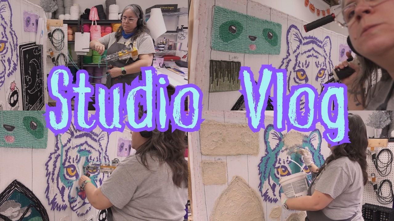 finishing the frame | Studio Vlog 33