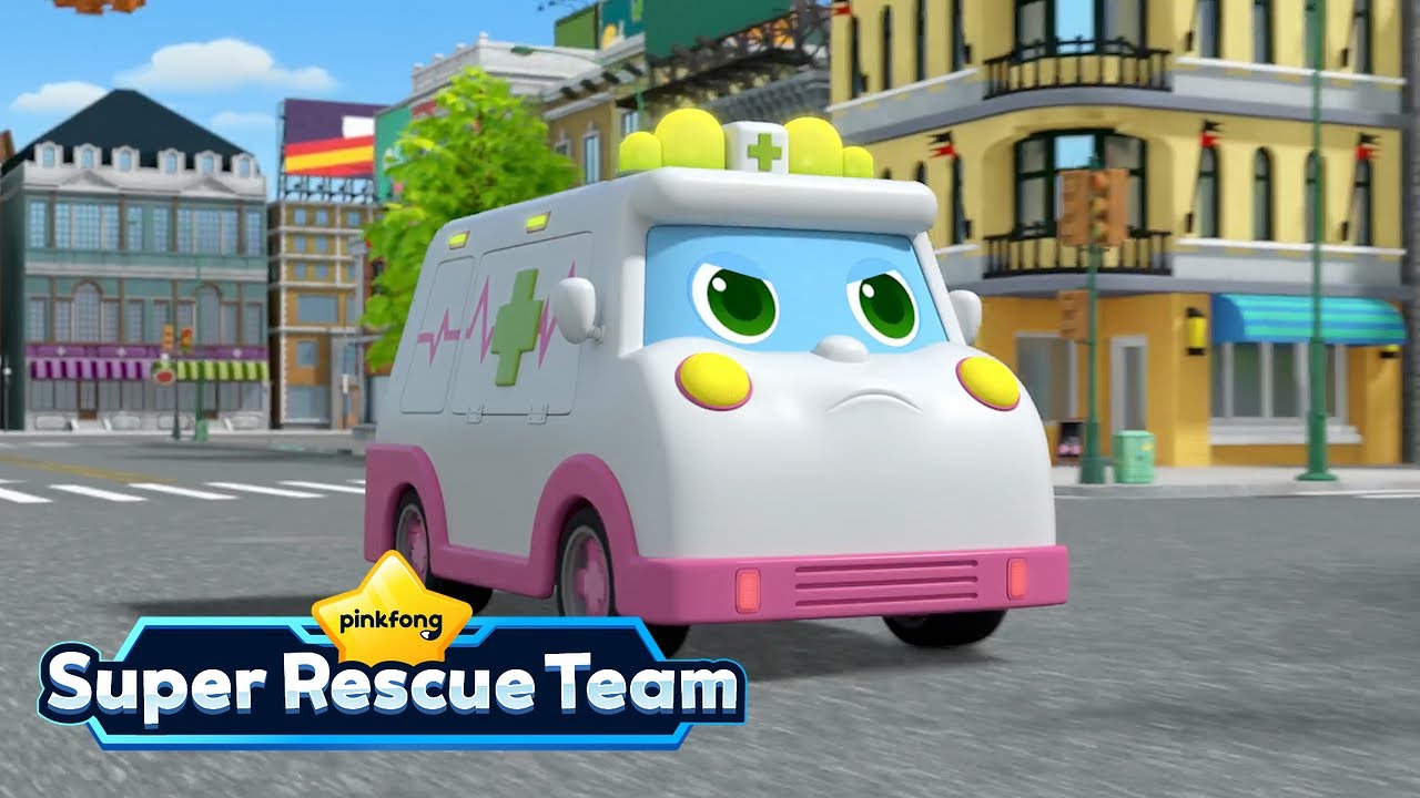 [Song ver.] Super-Duper Ambulance | Wee-woo Move! | Pinkfong Super Rescue Team - Kids Best Songs