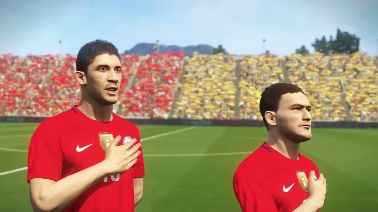 PES 2018 Chile Vs Colombia