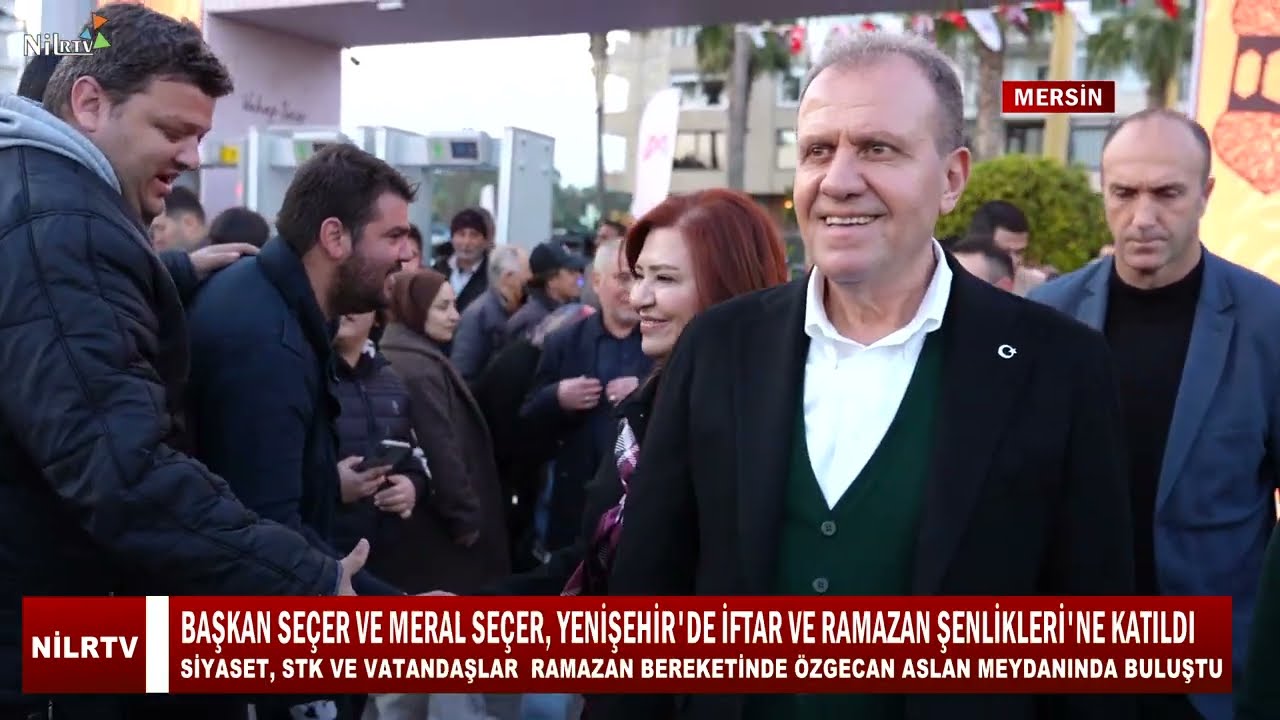 Başkan Seçer Ve Meral Seçer, Yenişehir'de İftar Ve Ramazan Şenlikleri'ne Katıldı