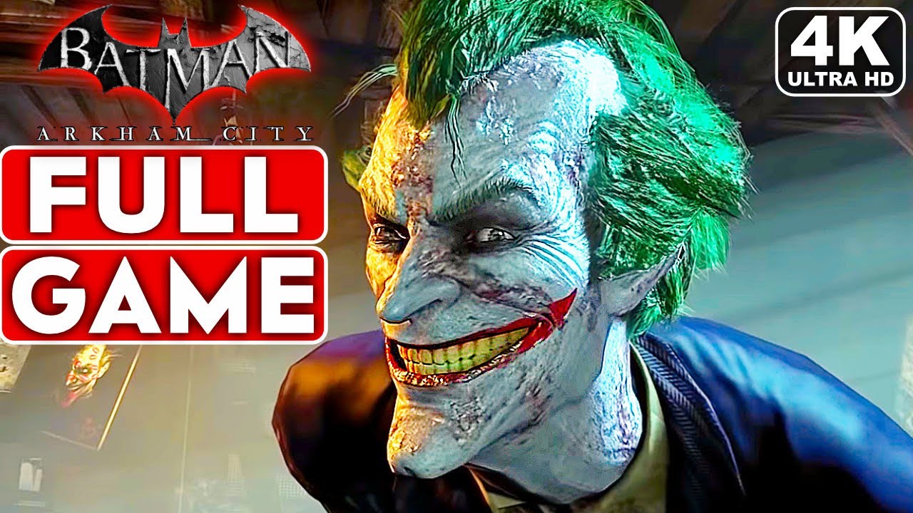 BATMAN ARKHAM CITY Gameplay Walkthrough Part 1 FULL GAME [4K 60FPS PC] - No Commentary