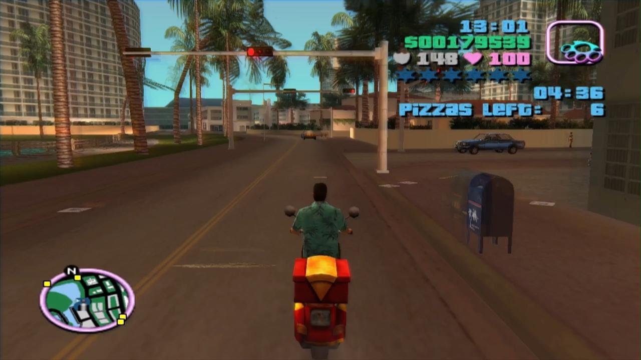 Pizza Delivery Simulator 2002 (GTA:Vice City) max health increase (Pie Guy)