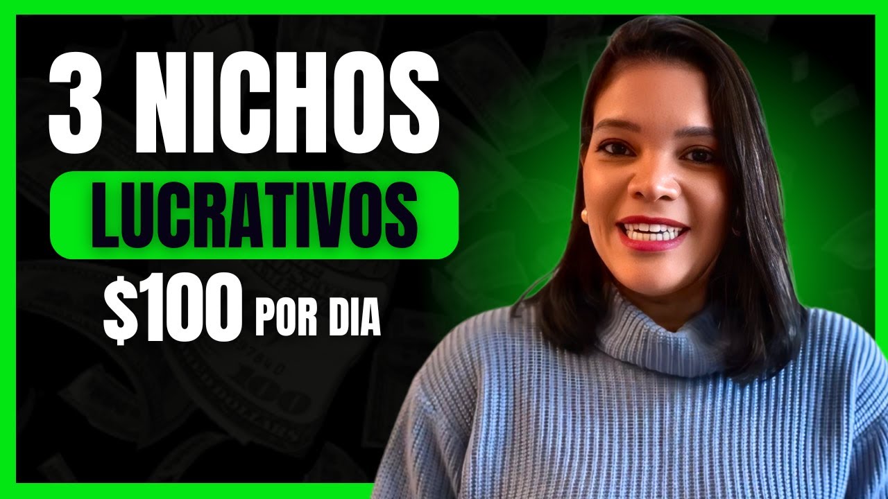 3 NICHOS LUCRATIVOS PARA COMEÇAR 2025 [AFILIADO INICIANTE]