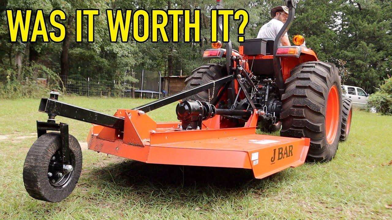 Testing The Cheapest Heavy Duty Tractor Mower On The Market