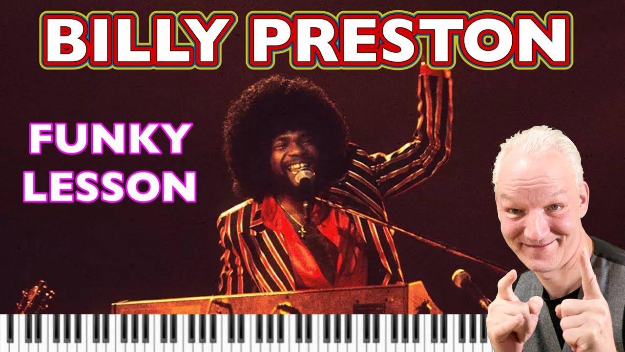 Billy Preston's OUTA SPACE, Piano Tutorial, Funk/R&B Hit