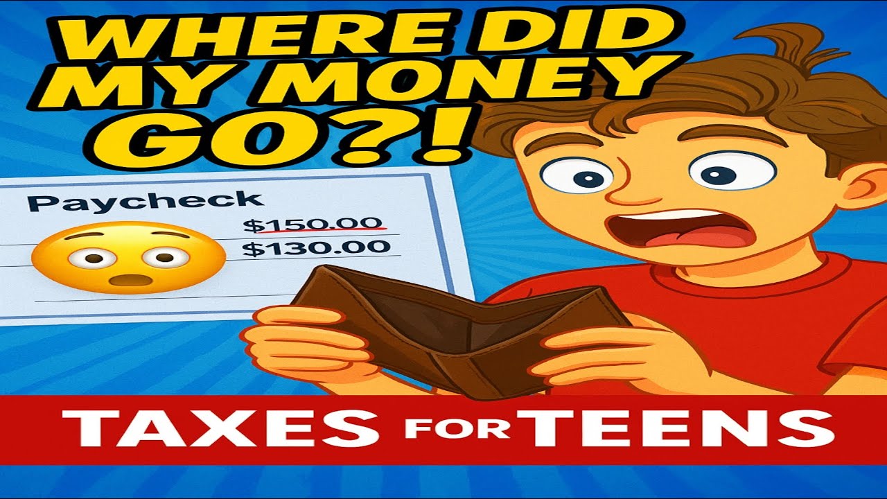 STOP! Watch This Before Your First Job | Teen Taxes Explained Simply