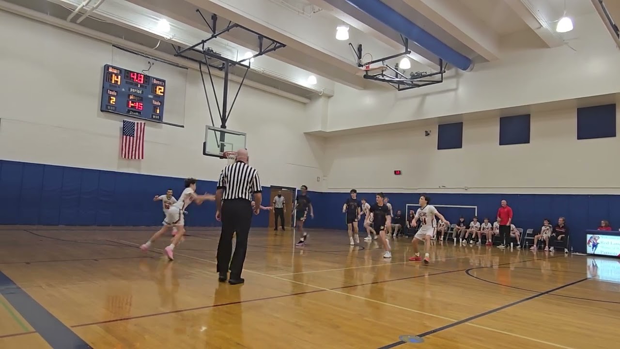 1/13/26.  2nd Half.   8th grade vs. Red Land 