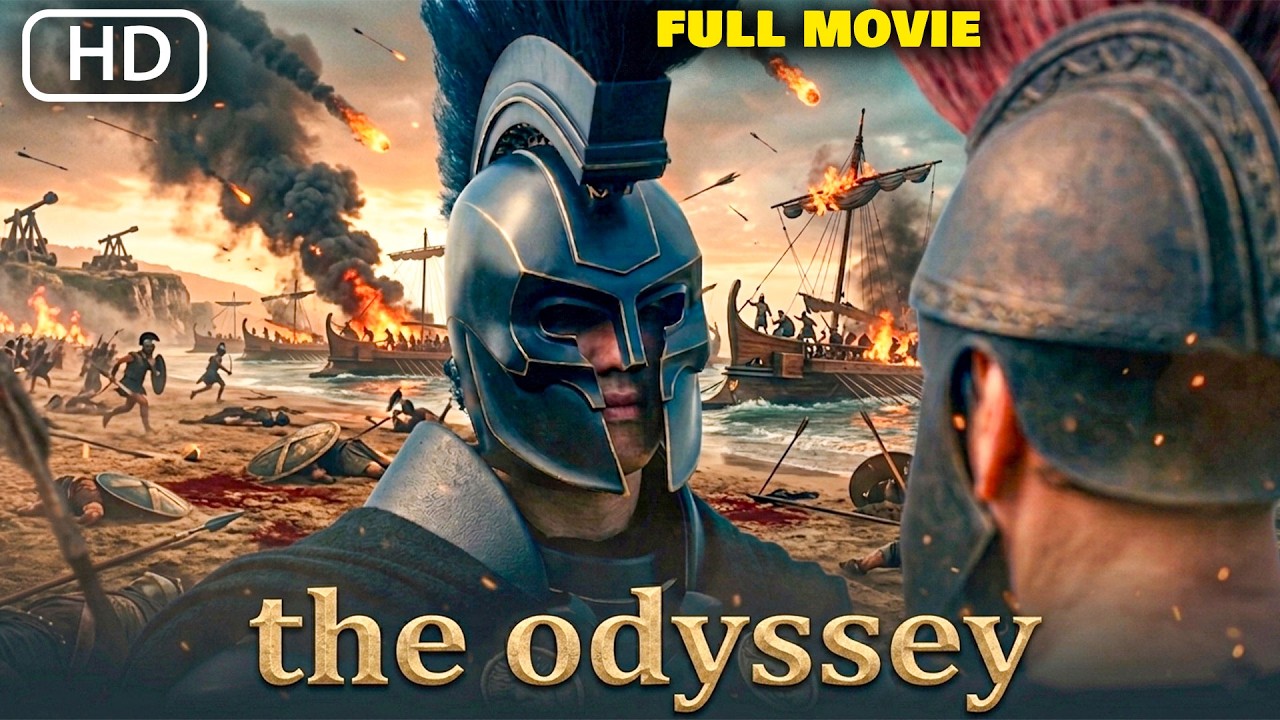 THE ODYSSEY 🔥| Christopher Nolan's Latest Blockbuster Action Thriler Movie In English | FULL HD