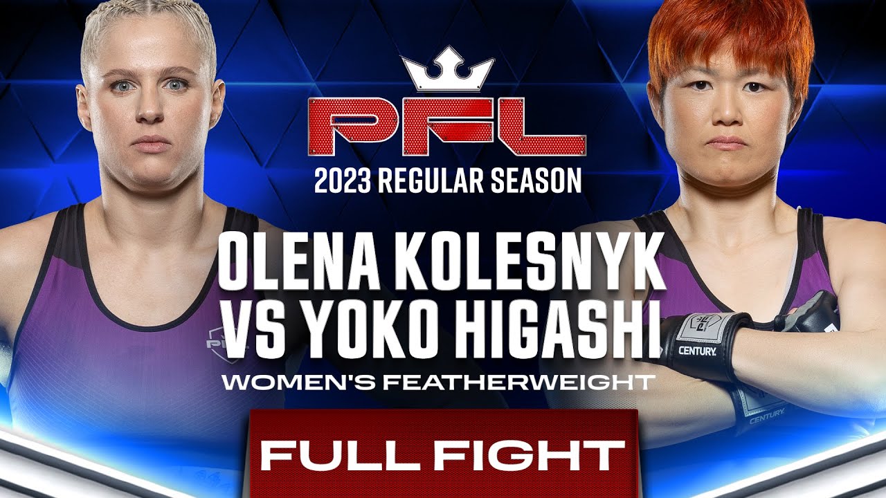 Olena Kolesnyk vs Yoko Higashi | PFL 5, 2023