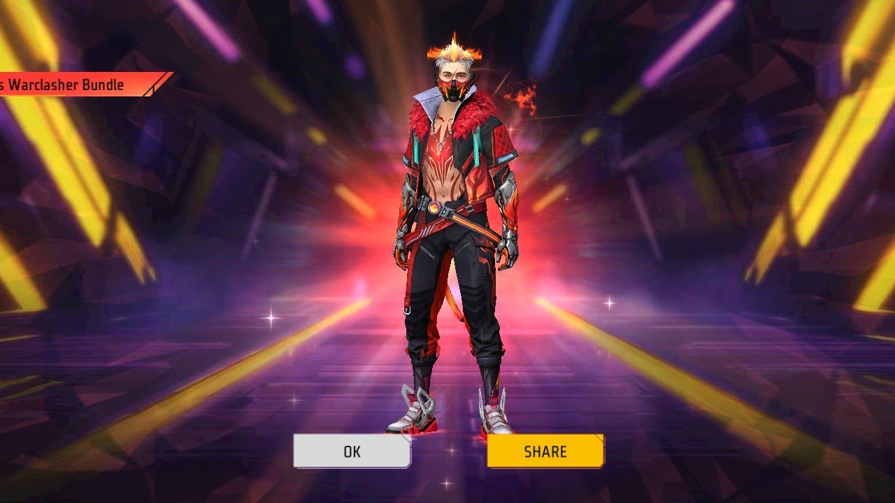 Free fire rampage bundle 😘