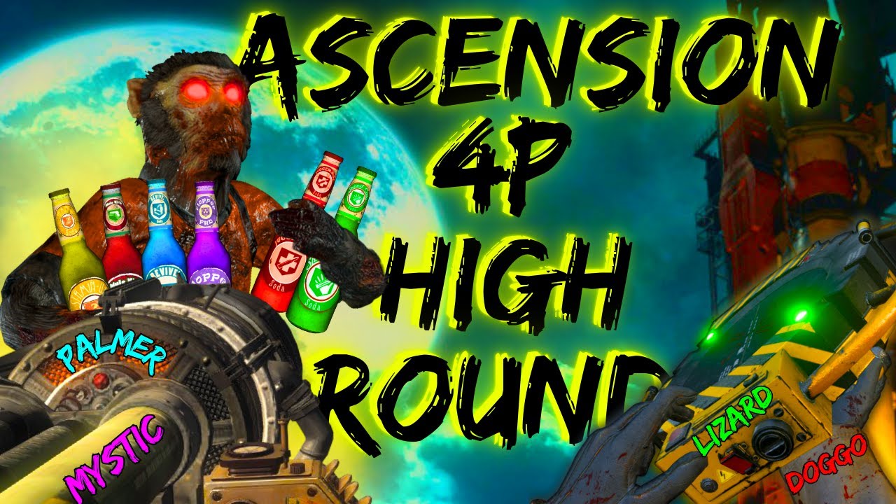 Ascension 3 Player High Round #shorts #callofduty #codzombies