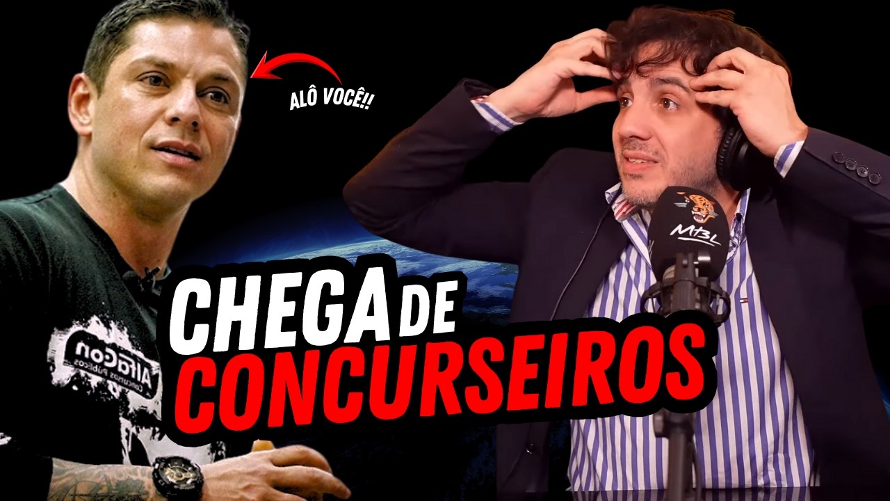 Renan Santos EXPLODE: &ldquo;Chega da Cultura dos Concurseiros&rdquo; | Juiz e Promotor na Mira