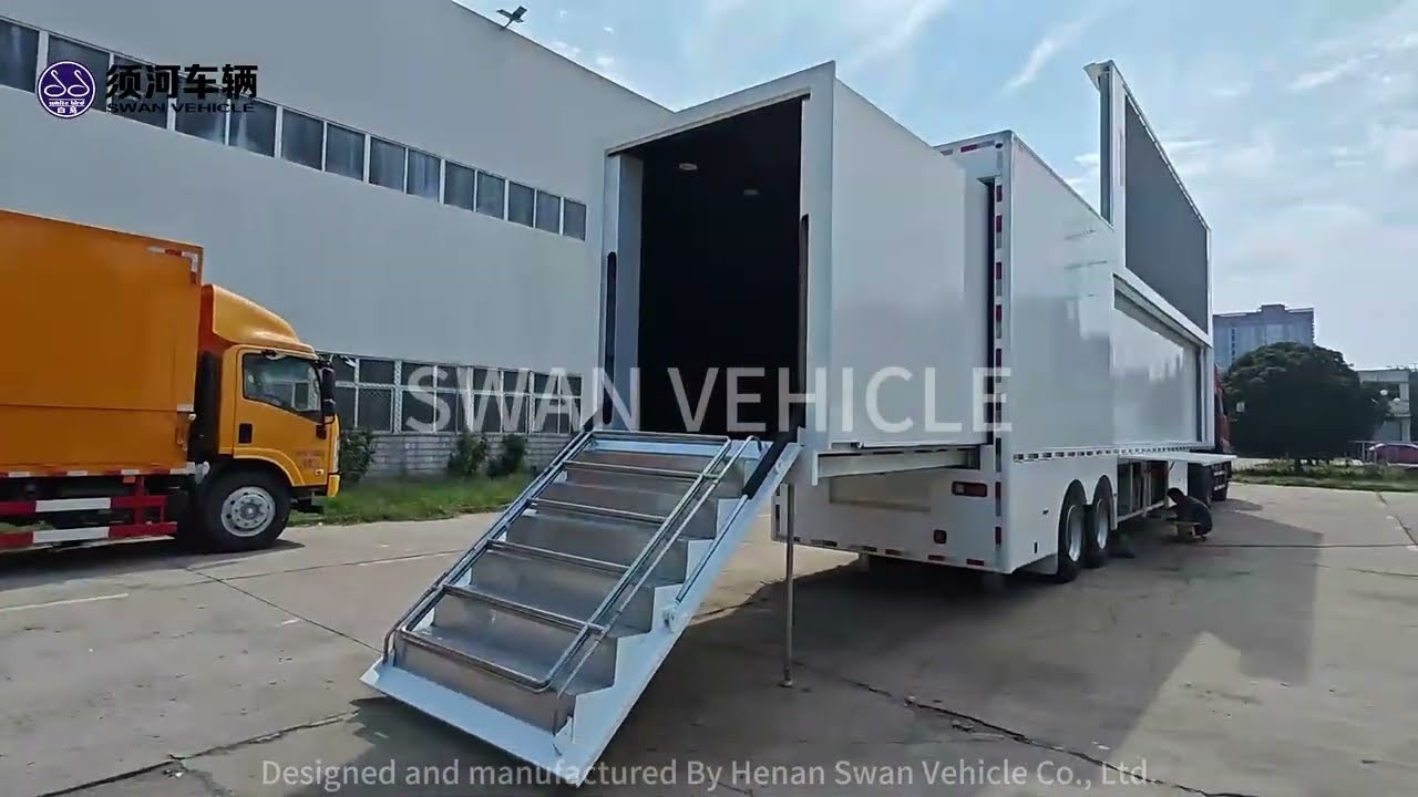 SWAN VEHICLE &ndash; Customized Expandable Trailer for Australia 🇦🇺