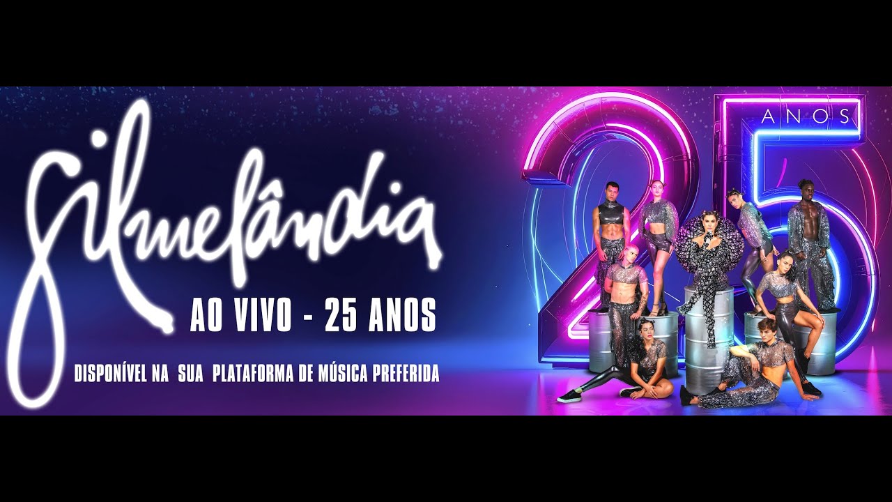GILMEL&Acirc;NDIA Audio Visual 25 Anos ao Vivo