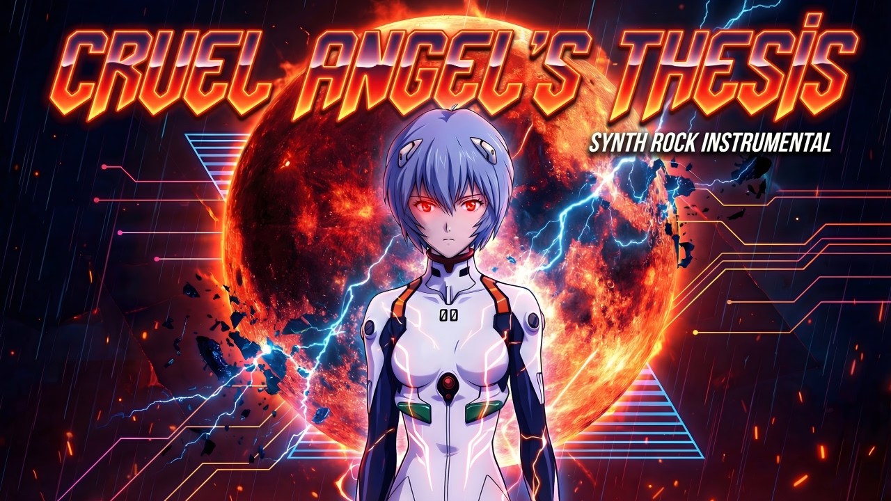 Evangelion – Cruel Angel’s Thesis – Synth Rock / Metal Instrumental Remix