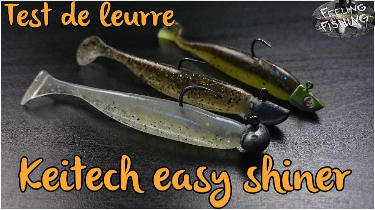 Test de leurre ( sandre - perche - brochet) : Keitech easy shiner