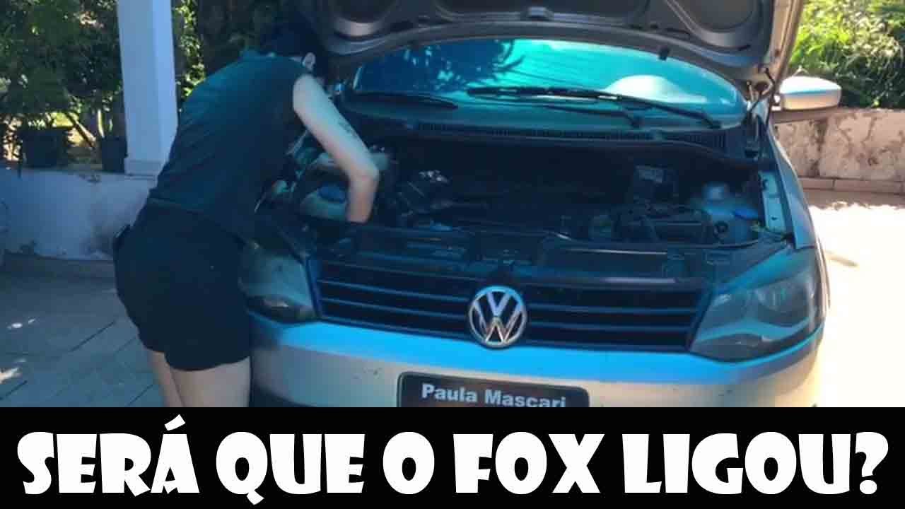 Finalizando a montagem do motor do Fox, será que ligou?