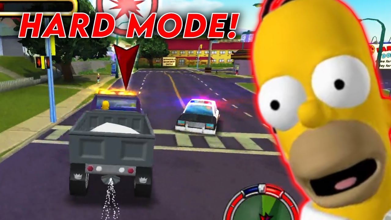 СЛОЖНЫЙ РЕЖИМ Simpsons Hit & Run — это КОШМАР!