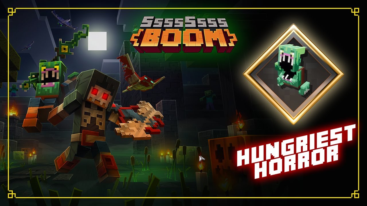 Hungriest Horror Armor Drop | Minecraft Dungeons Spooky Fall 2022 Event