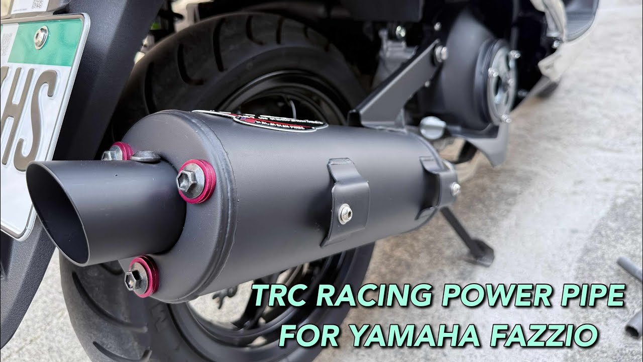 TRC racing power pipe for YAMAHA fazzio