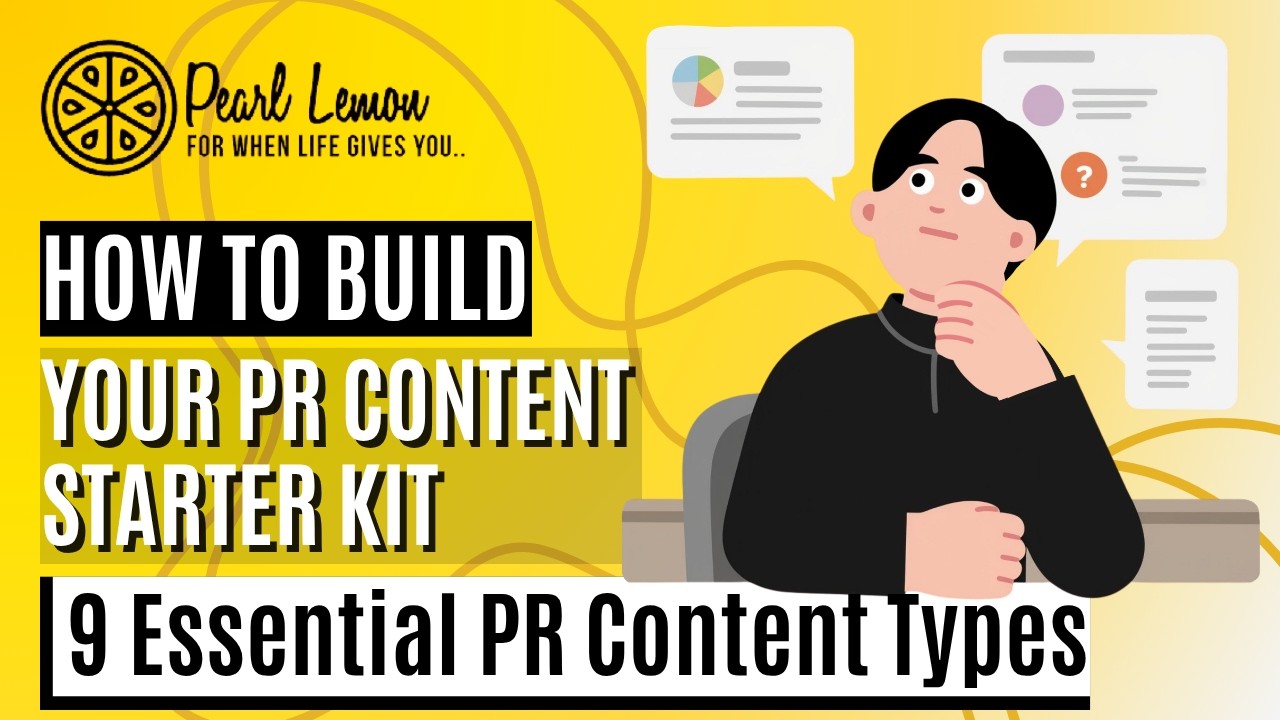 How to Build Your PR Content Starter Kit | 9 Essential PR Content Types Explained
