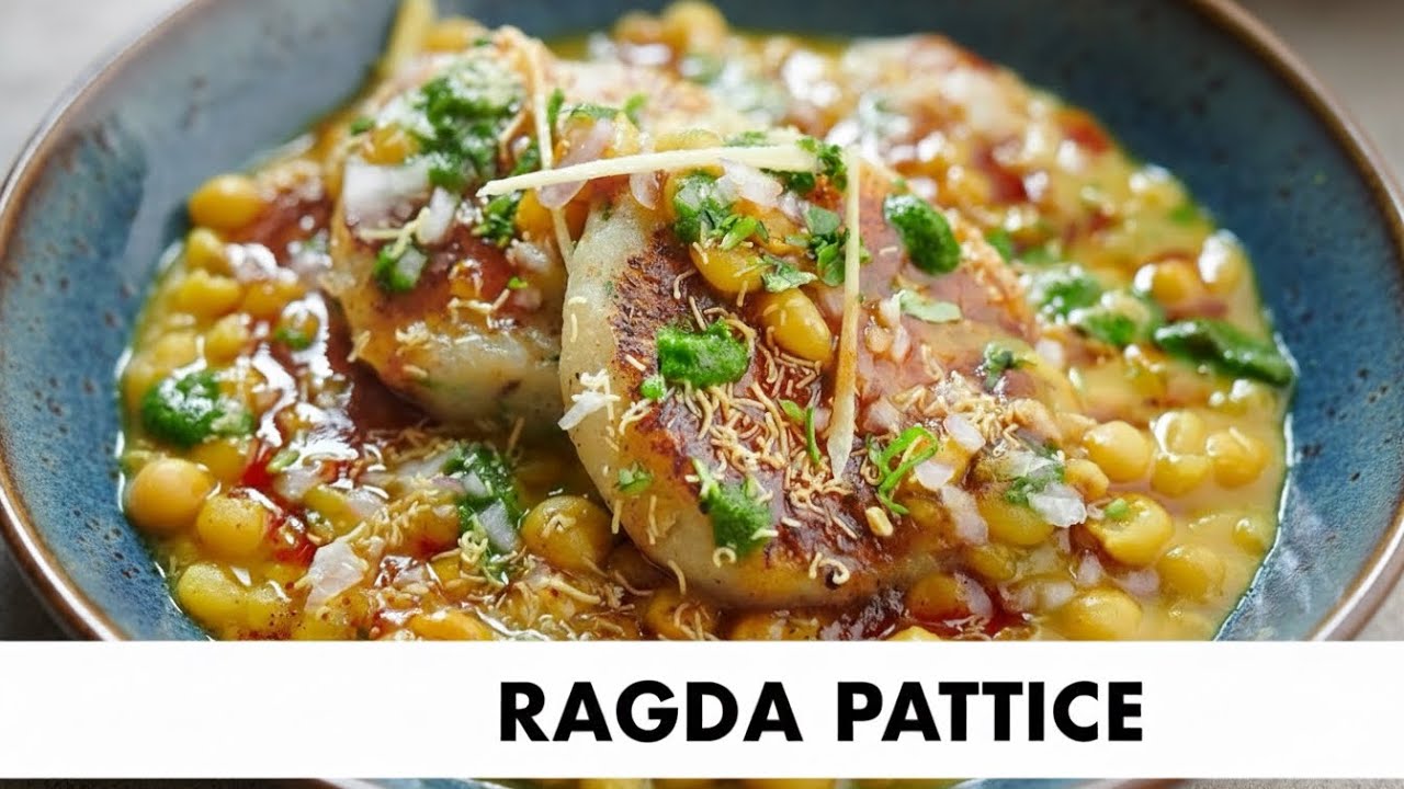 Ye Ragda Pattice Itni Famous Kyun Hai?  Mumbai Street Taste | Ragda Pattice Aisi Bani Ki Line lagayi