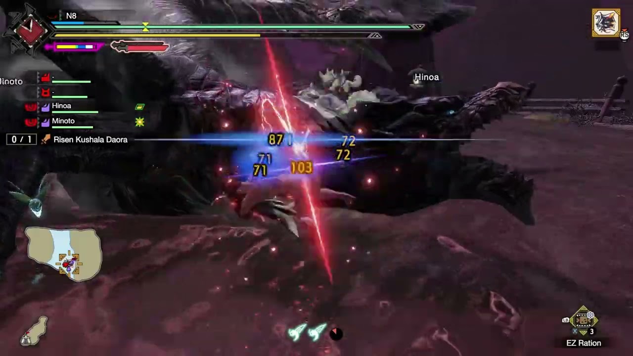 MHRS Dual Blades all Risen elders level 300