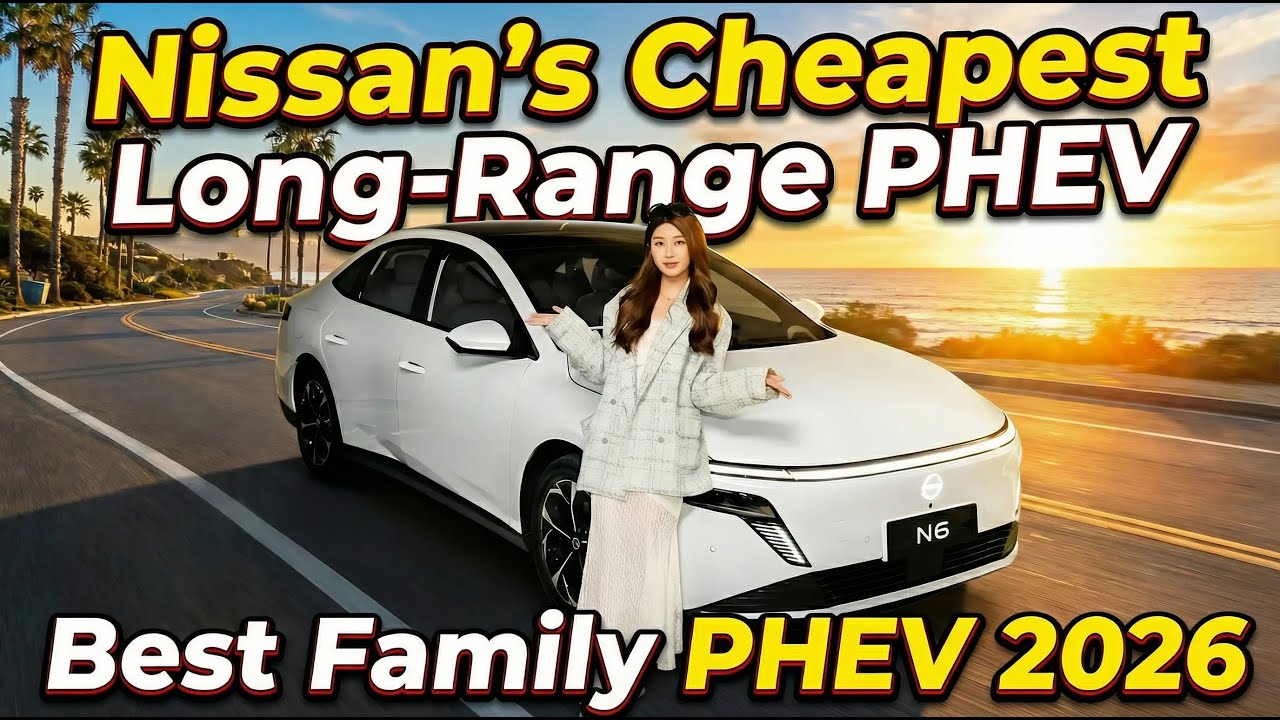 Nissan N6 2026 PHEV: $13K Start, 1100km Range & Fast Charge
