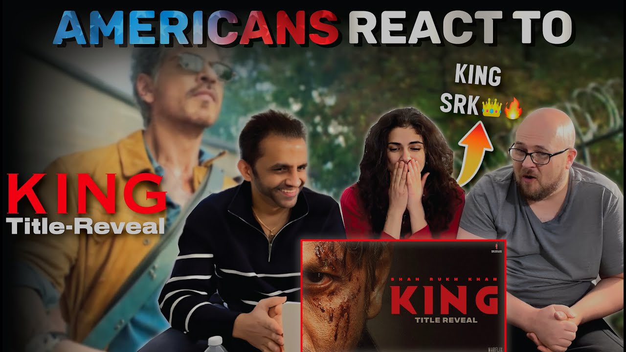 KING – Title Reveal Reaction by New Yorkers | Shah Rukh Khan | Siddharth Anand