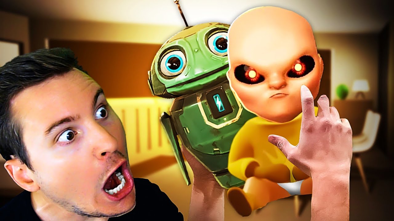 J'AI ADOPTÉ le PIRE BÉBÉ AVEC UN ROBOT ! - The Baby In Yellow