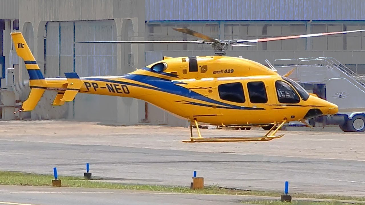 Helicopter Bell 429 GlobalRanger Take Off Video
