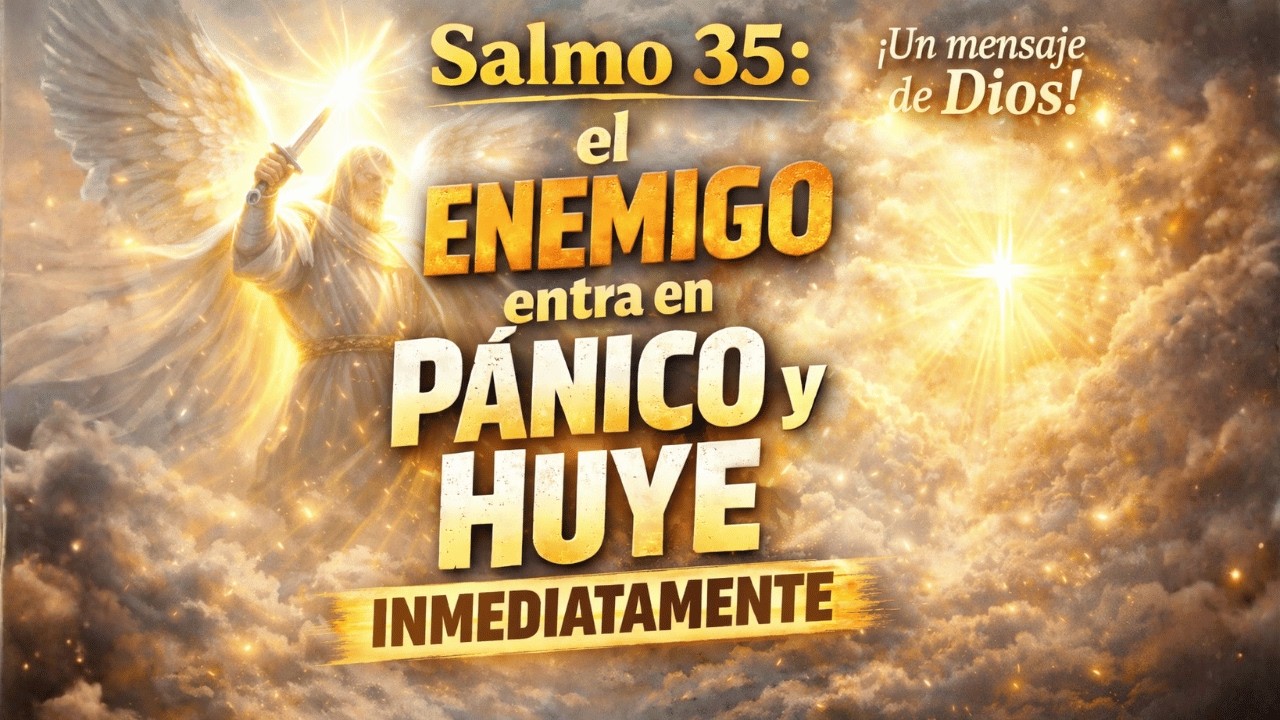 Salmo 35: el ENEMIGO entra en PÁNICO y HUYE INMEDIATAMENTE