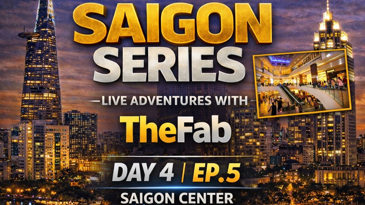SAIGON LIVE Day 4 (Ep.5) 🇻🇳 Saigon Centre Mall Walking Tour 🇻🇳 Ho Chi Minh City 🎙️ EN / ES #irl