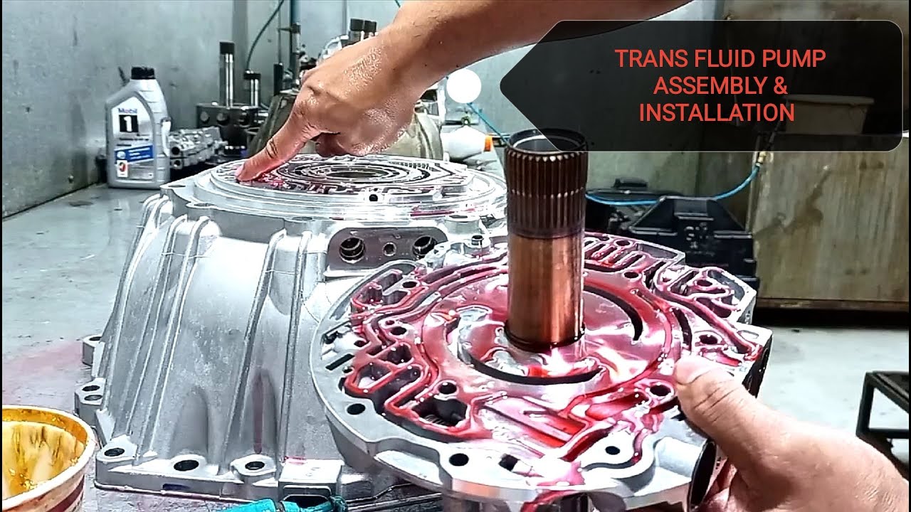 6L45 6L80 6L90 Transmission Fluid Pump Assemble & Installation OverHaul