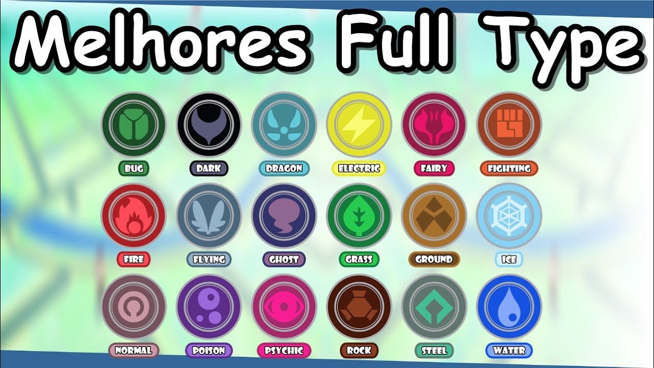 Pokemon GO - Melhores Pokemons de cada Tipo ! Tabela de DPS por Tipagem